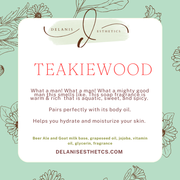 Teakiewood Soap